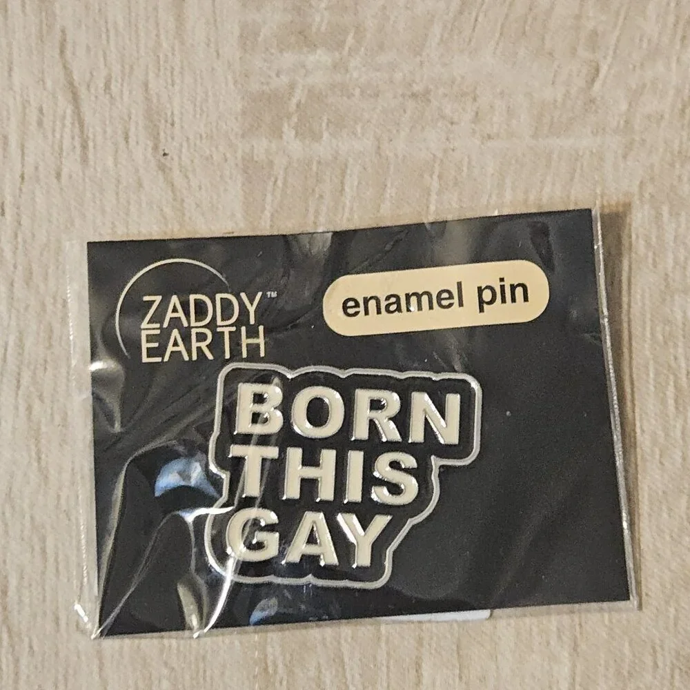 Lot Of 10 Enamel Pride Pins She He They Rainbow Queer Joy Born This Gay Lot #6